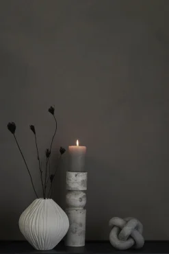 - Ellia Marmor lysestage H30 cm - Sand*Lene Bjerre Online