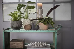 - Ellia Marmor lysestage H30 cm - Sand*Lene Bjerre Online