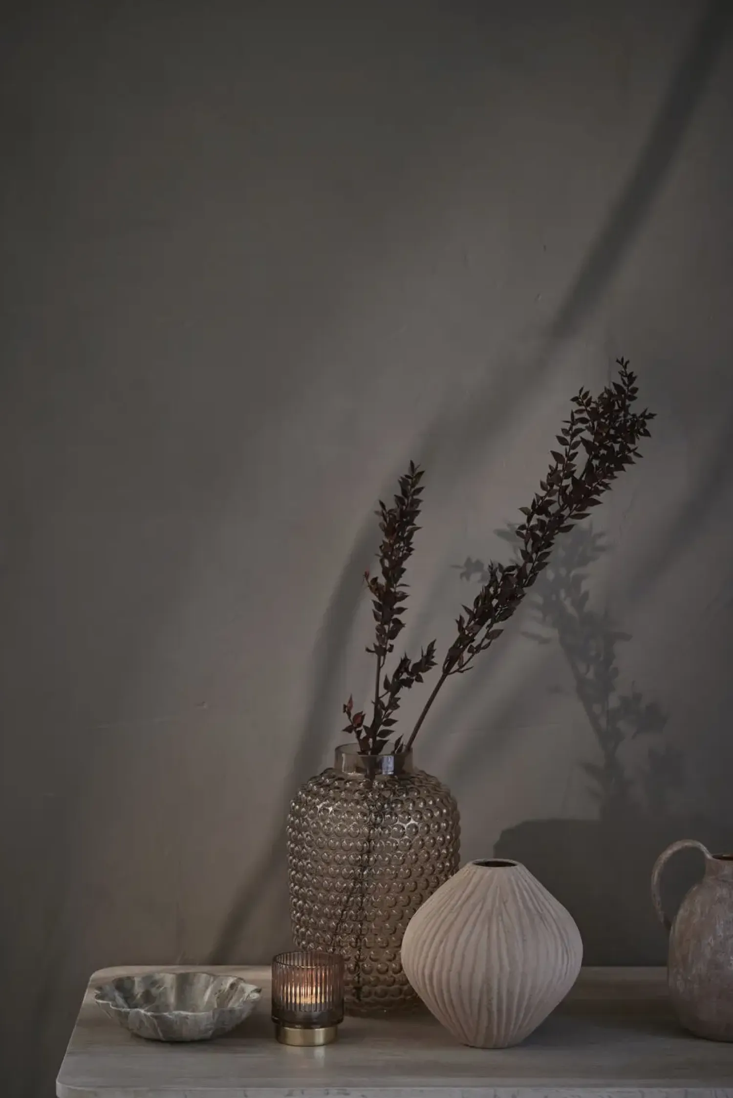 - Ellia Marmorskål Ø20 cm. sand*Lene Bjerre Clearance