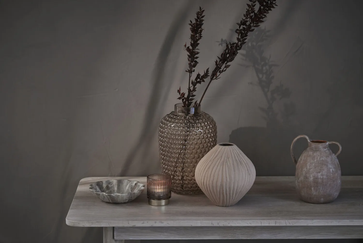 - Ellia Marmorskål Ø20 cm. sand*Lene Bjerre Clearance