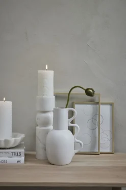 - Ellia Marmor lysestage H30 cm. hvid*Lene Bjerre Sale