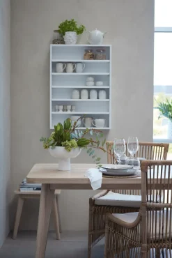 - Ellia Marmorskål på fod hvid*Lene Bjerre Hot