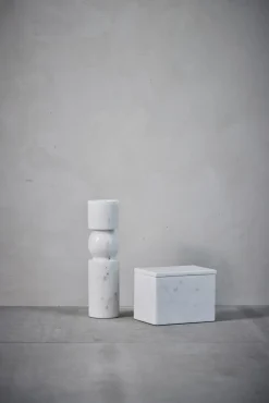 - Ellia æske H13 cm. Marmor^Lene Bjerre Sale