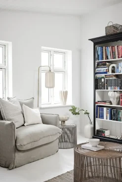 - Ellia skål 25x25 cm. sand marmor^Lene Bjerre Hot