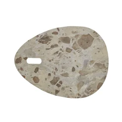 - Ellia skærebræt 40X30 sand Marmor^Lene Bjerre Outlet