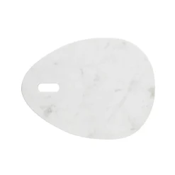 - Ellia skærebræt 40X30 hvid Marmor*Lene Bjerre New