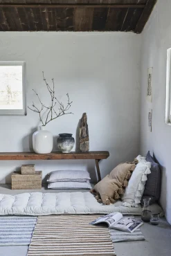 - Filisa pude 60x60 cm. mørkegrå^Lene Bjerre