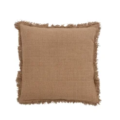 - Fioelle pude 50x50 cm. gyldenbrun^Lene Bjerre Outlet