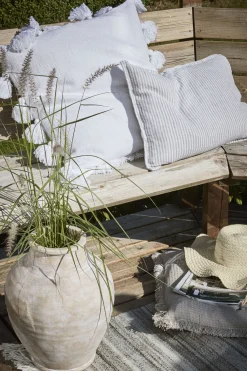 - Fiona pude 60x40 cm. grå^Lene Bjerre Online