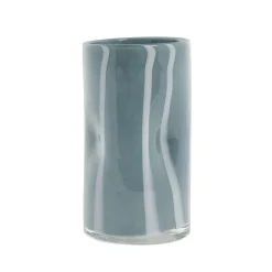 - Marelle glasvase 18 cm. lyseblå*Lene Bjerre Sale