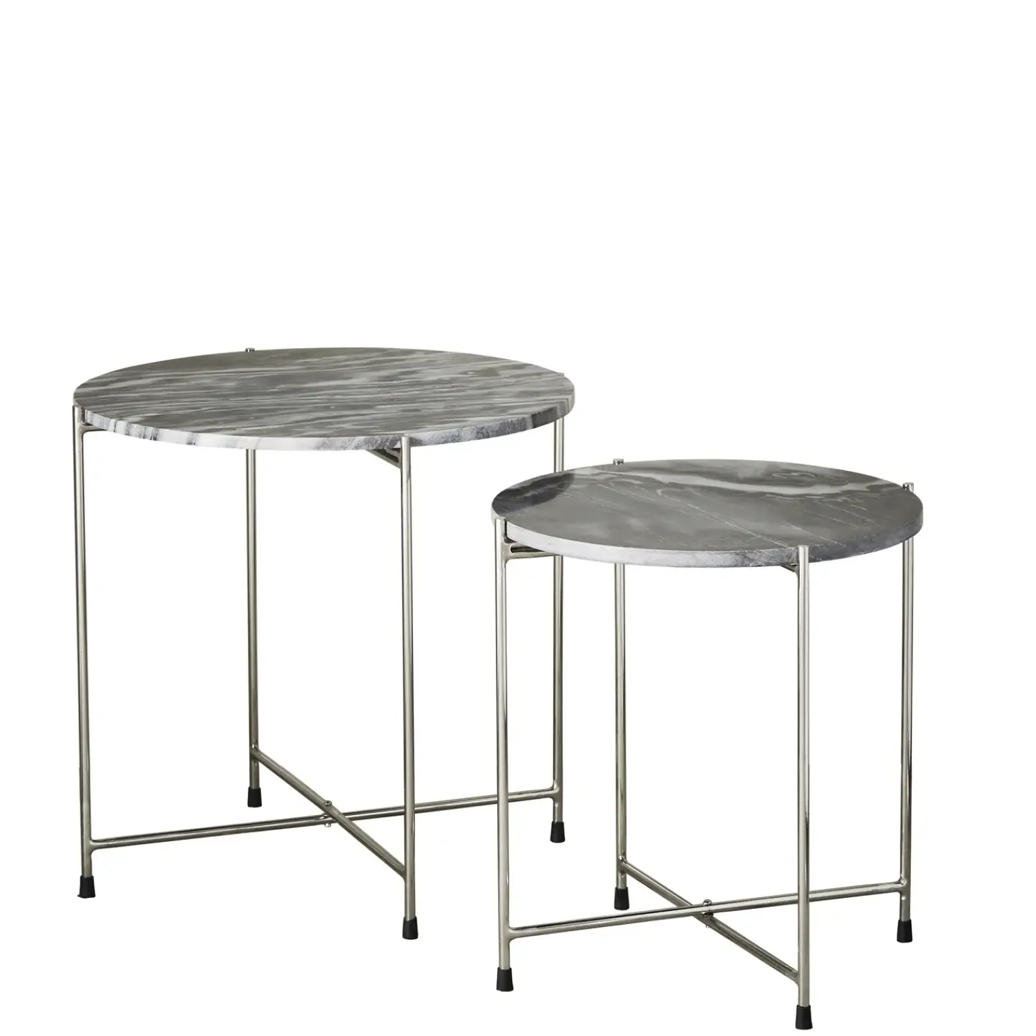 - Marmilla sofaborde sæt marmor mørkegrå^Lene Bjerre Online