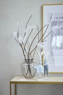 - Milia vase H20,5 cm. lysegrå^Lene Bjerre