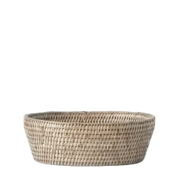 - Norah flettet brødkurv H8,5 cm. natur^Lene Bjerre