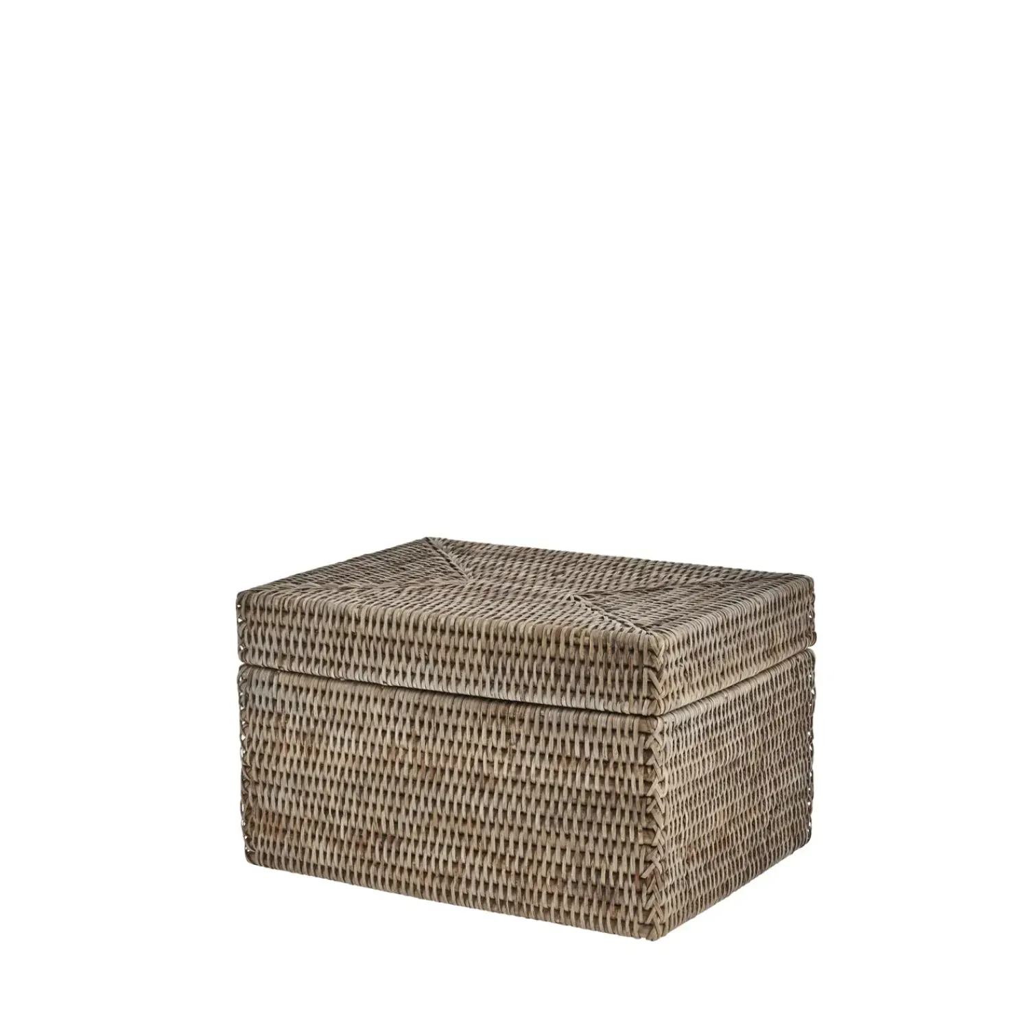 - Norah æske m. låg 30x22 cm. Natur^Lene Bjerre Best