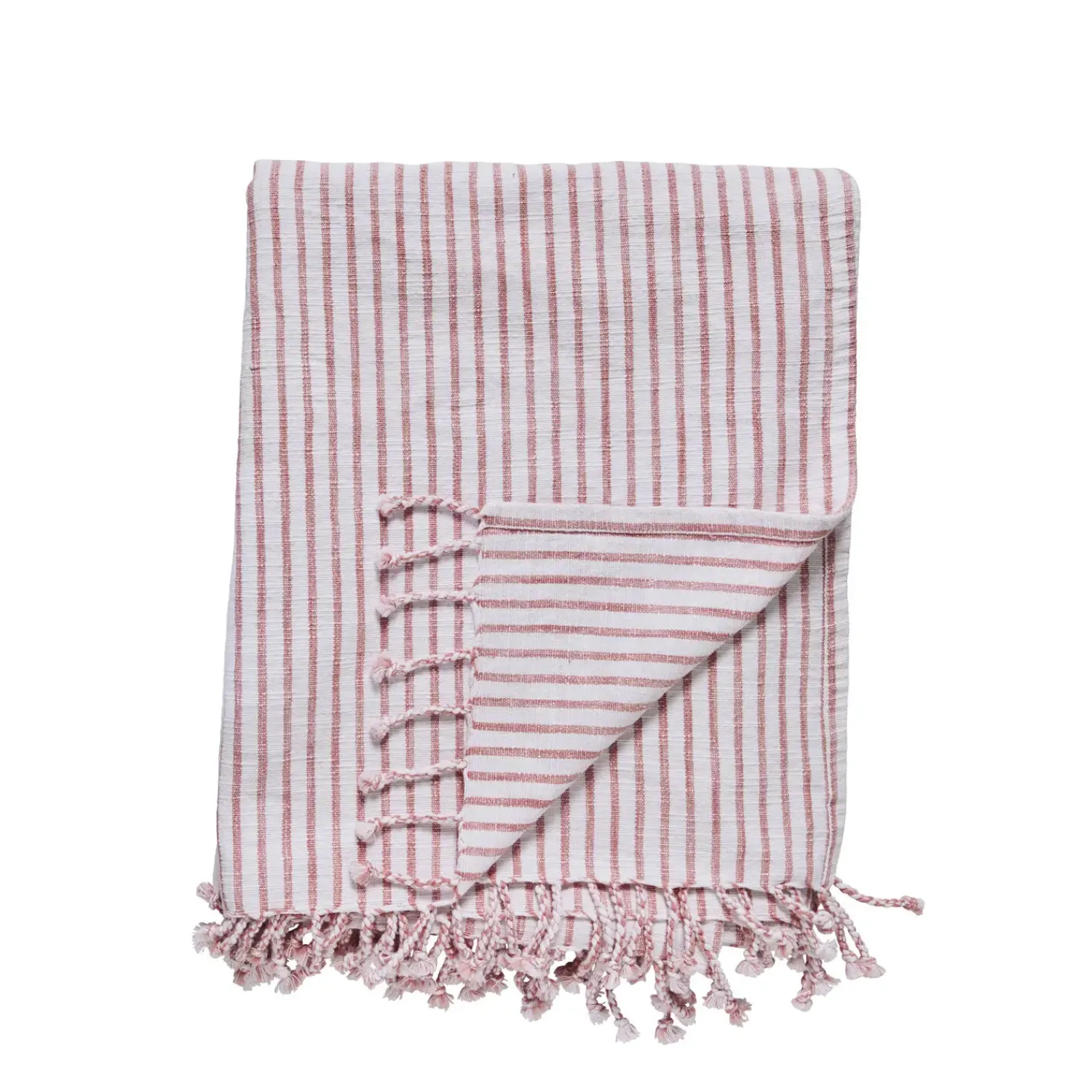 - Olivia plaid 170x130 cm. rød stribet^Lene Bjerre Sale