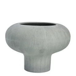 - Samara vase grå D31,5 H22^Lene Bjerre Best