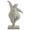 - Serafina kvinde figur H28,8 cm. grå^Lene Bjerre New