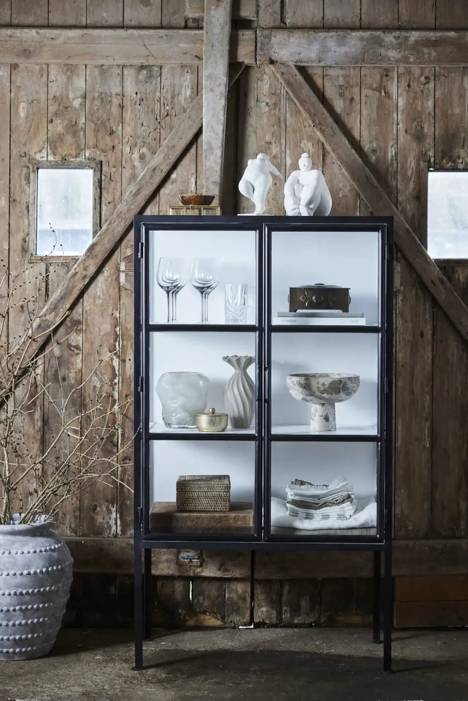 - Serafina kvinde figur H23 cm. hvid*Lene Bjerre Outlet