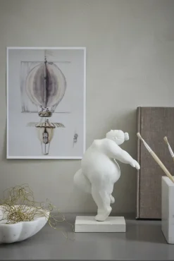 - Serafina kvinde figur H23 cm. hvid*Lene Bjerre Outlet