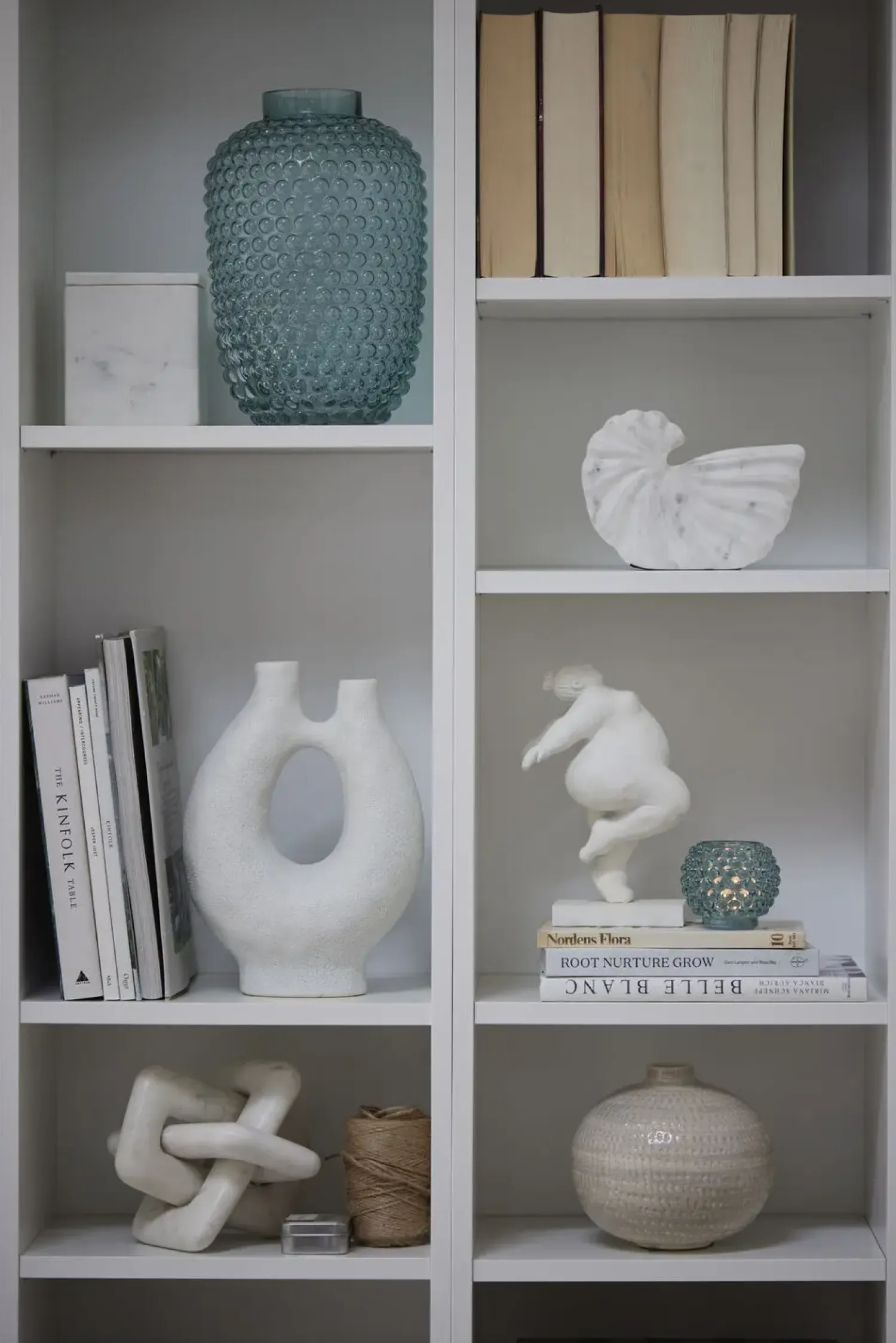 - Serafina kvinde figur H23 cm. hvid*Lene Bjerre Outlet