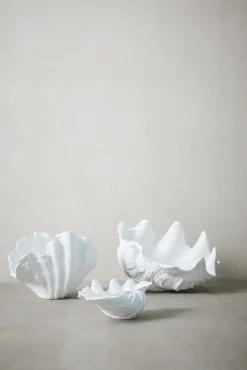 - Shella dekorationsvase H23 cm. hvid*Lene Bjerre Outlet