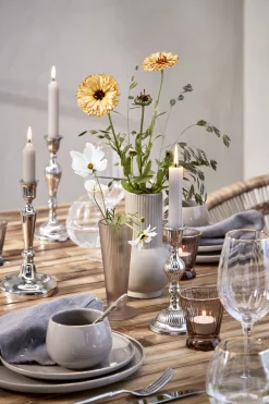 - Sisia fyrfadsstage H8,5 cm. Gammelrosa^Lene Bjerre Discount