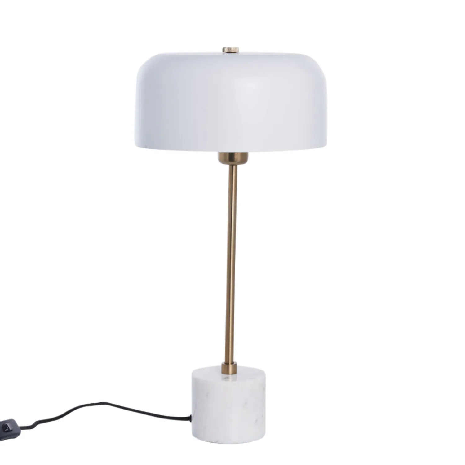 - Sofillia bordlampe H53 cm. hvid marmor^Lene Bjerre Best