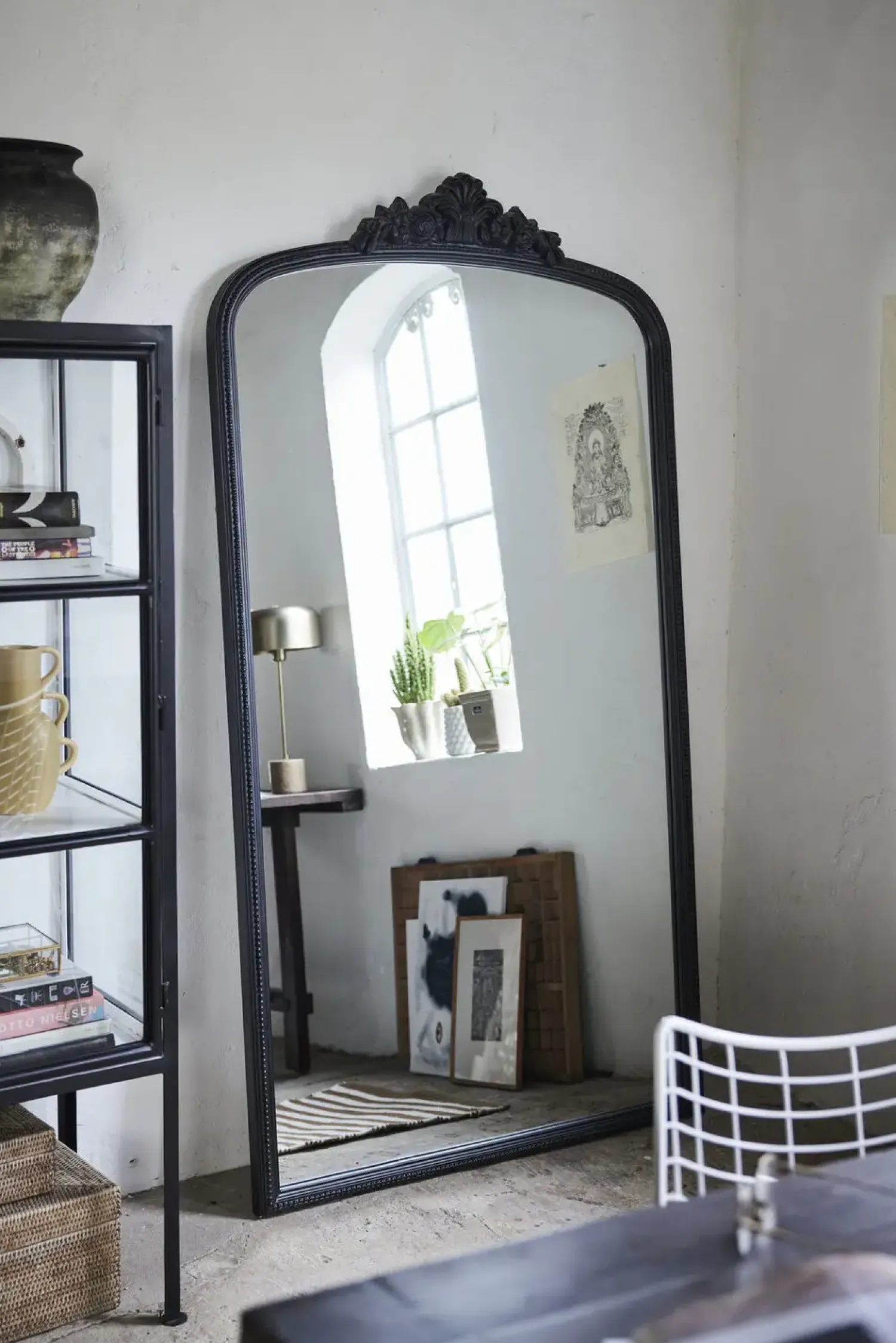 - Sofillia bordlampe 98x25 cm. guld marmor*Lene Bjerre Online