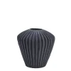 - Susia vase H16,5 cm. mørkegrå*Lene Bjerre New