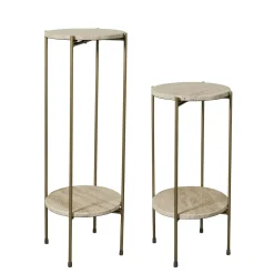 - Traville piedestaler 2 stk.marmor*Lene Bjerre Best