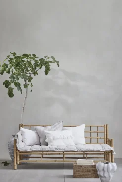 - Viola vase i stentøj 33x33 cm. hvid^Lene Bjerre Sale