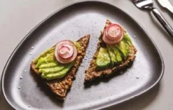 - Curve Tallerken - Lunch Plate - 2 stk. - Sort^LindDNA Clearance