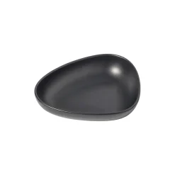 - Stoneware Deep Plate, Black^LindDNA Online