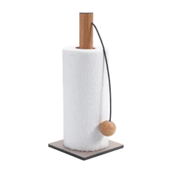 Linddna - String Roll Holder - køkkenrulleholder - bull warm grey/OAK nature* New
