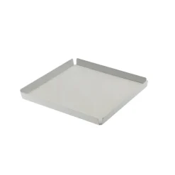 bakke - Tray square small (nupo metallic/alu metallic)*LindDNA Sale