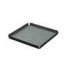 bakke - Tray square small (nupo pastel green/alu anthracite)^LindDNA Best