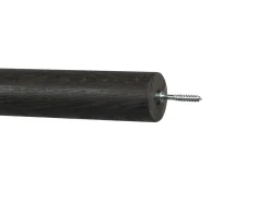 bøjlestang - Wall swing 50 cm - Sort med sort læderstrop^LindDNA Best