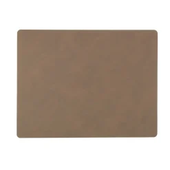 dækkeserviet - Tablemat Square 35x45 cm (brown/nupo)^LindDNA Sale