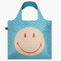 - Indkøbsnet - Smiley Geometric^LOQI Discount