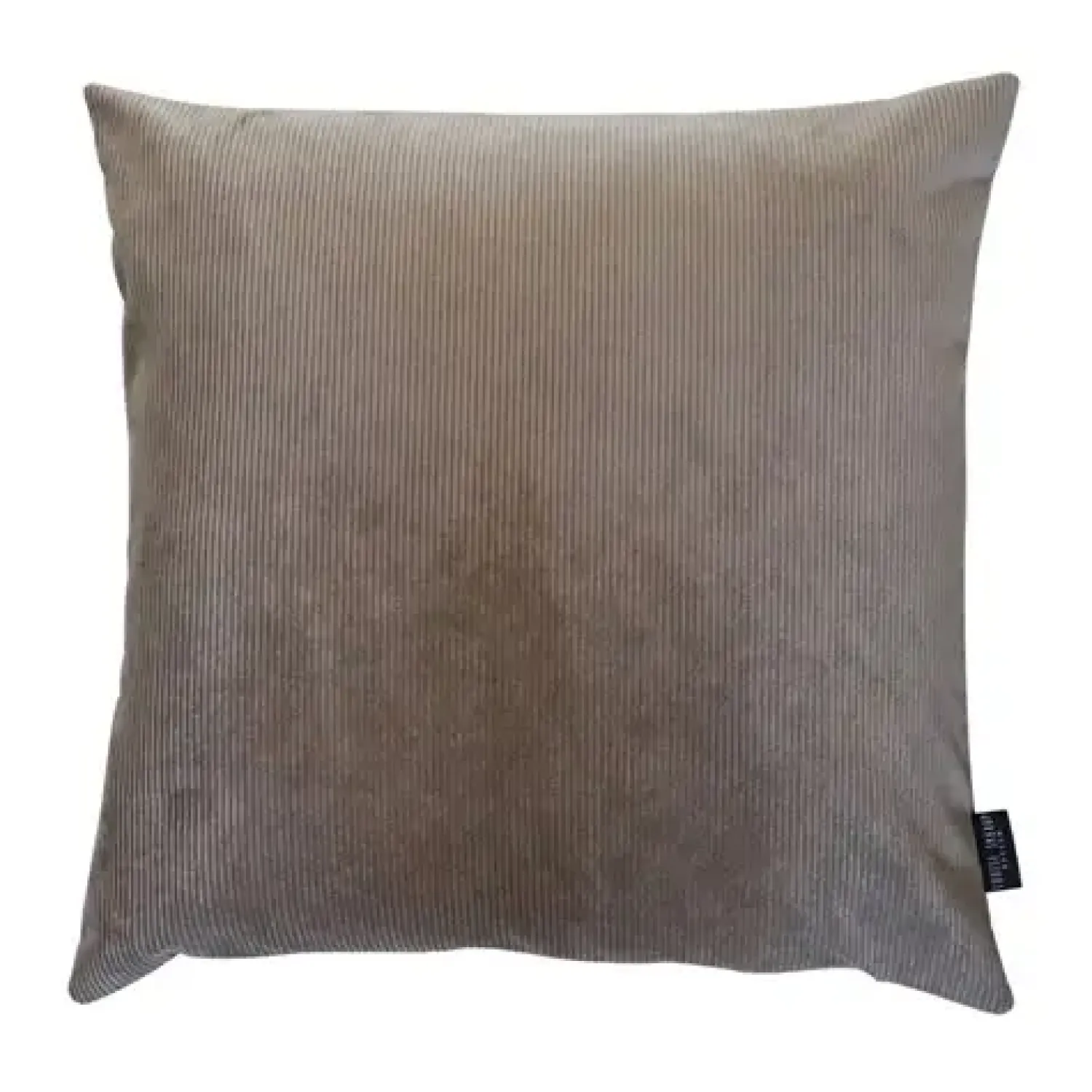 - fløjl pude Corduroy - Sand farvet (50x50 cm)*Louise Smærup Outlet