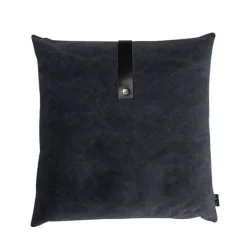 - Pude, canvas - Sort (50x50 cm.)^Louise Smærup Hot