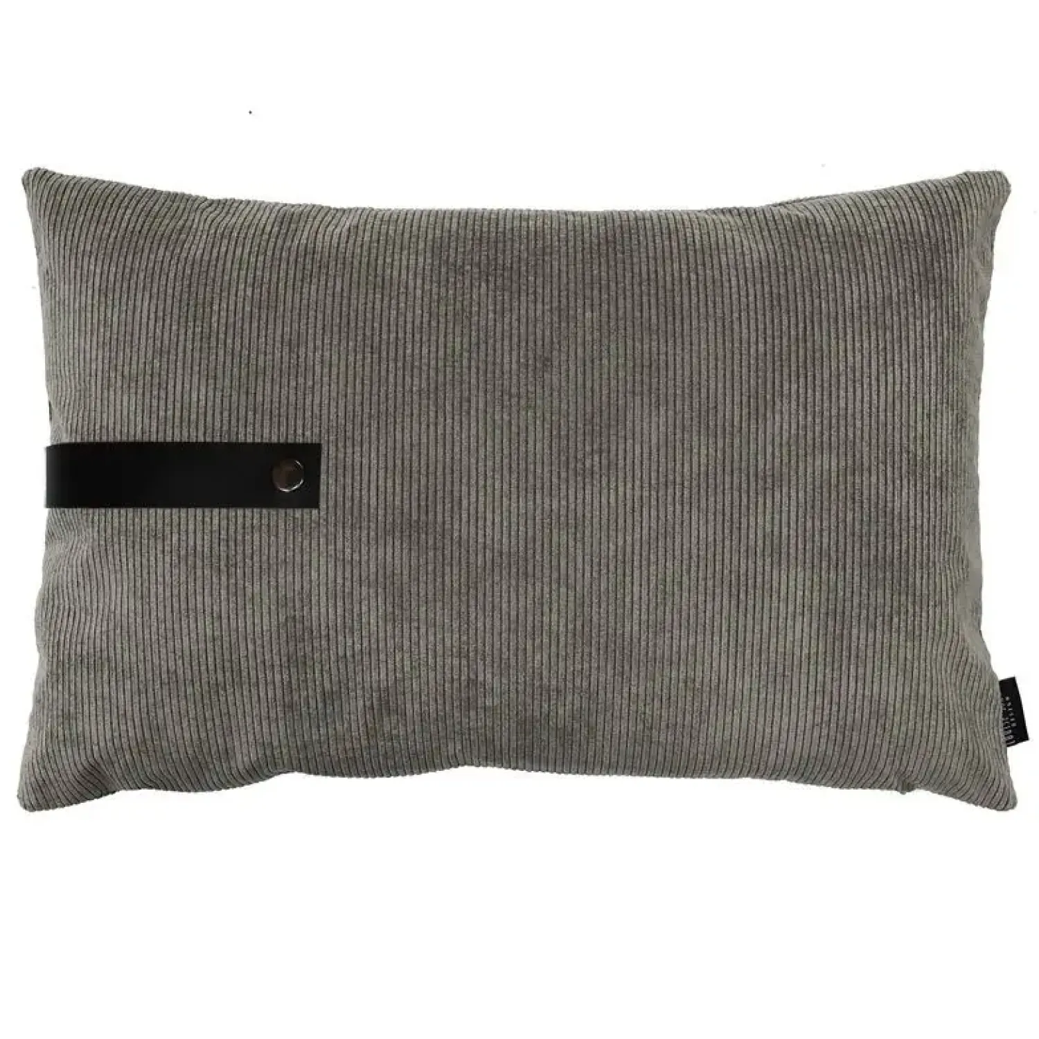 - Pude, corduroy - Light Grey (40x60 cm.)^Louise Smærup New