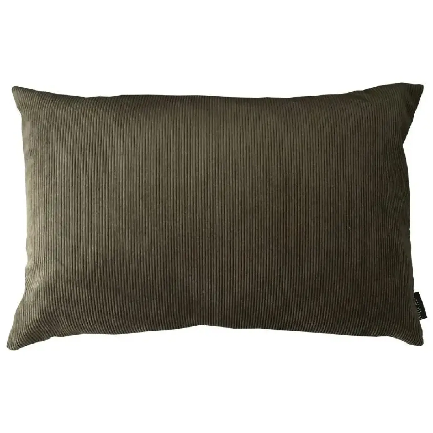 - Pude, fløjl u. strop - Army (40x60 cm.)*Louise Smærup Best