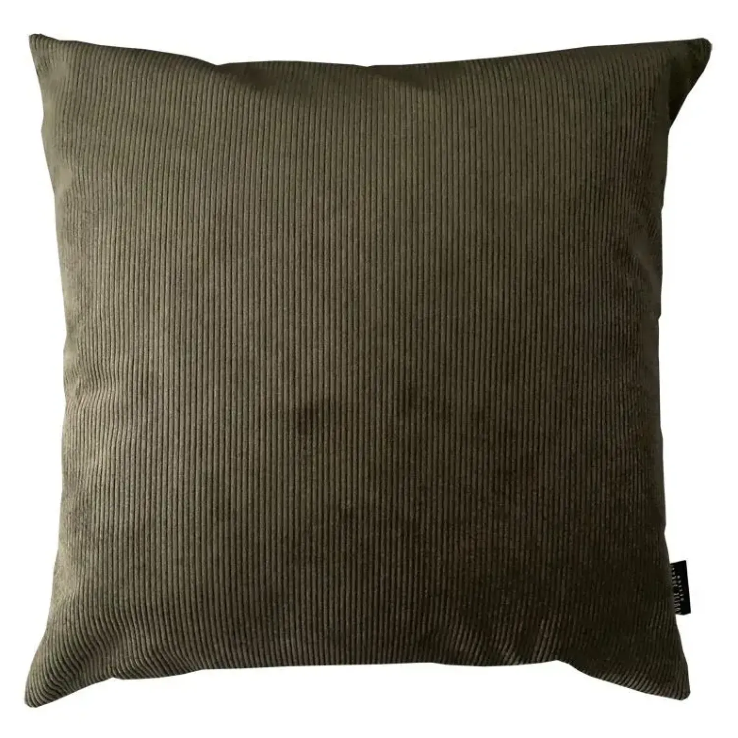 - Pude, fløjl u. strop - Army (50x50 cm.)^Louise Smærup Hot