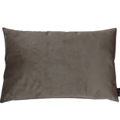 - Pude Velvet - Taupe (80x50 cm) (grålig)^Louise Smærup Sale
