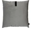 pude - Lysegrå pude i velour 65 x 65 cm^Louise Smærup Clearance