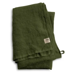 - Badehåndklæde - Jeep Green^Lovely Linen New