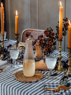 - Dækkeserviet - Breezy - Flet - Ø40 cm^Lovely Linen New