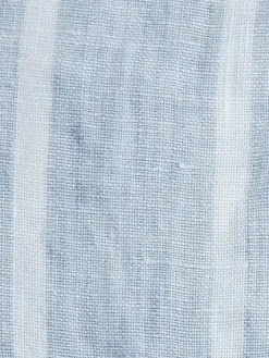- Dug - Misty - Stripe Sky - 145x300 cm^Lovely Linen Outlet