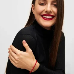 - Armbånd - Color Bangle - Rød / Red - Ø 6,0 cm*LULU Copenhagen Sale